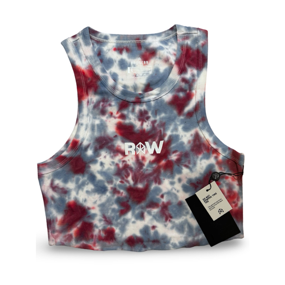 RawGear Tops - Women's RawGear Tank Top,‎ Size L, Red & Blue